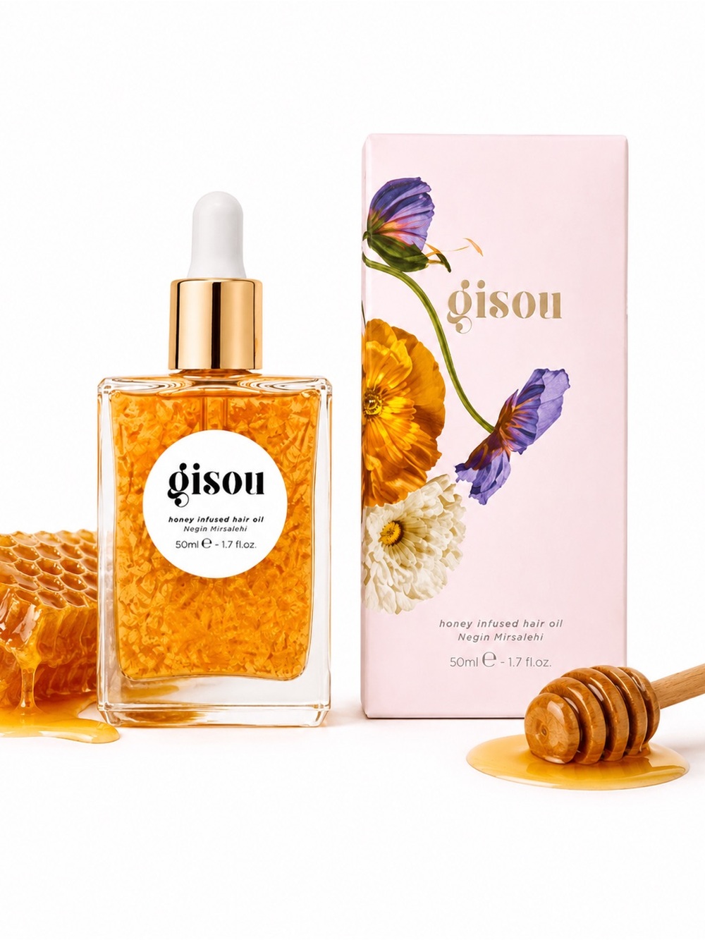 Gisou Honey Infused Hair Oil - NIB